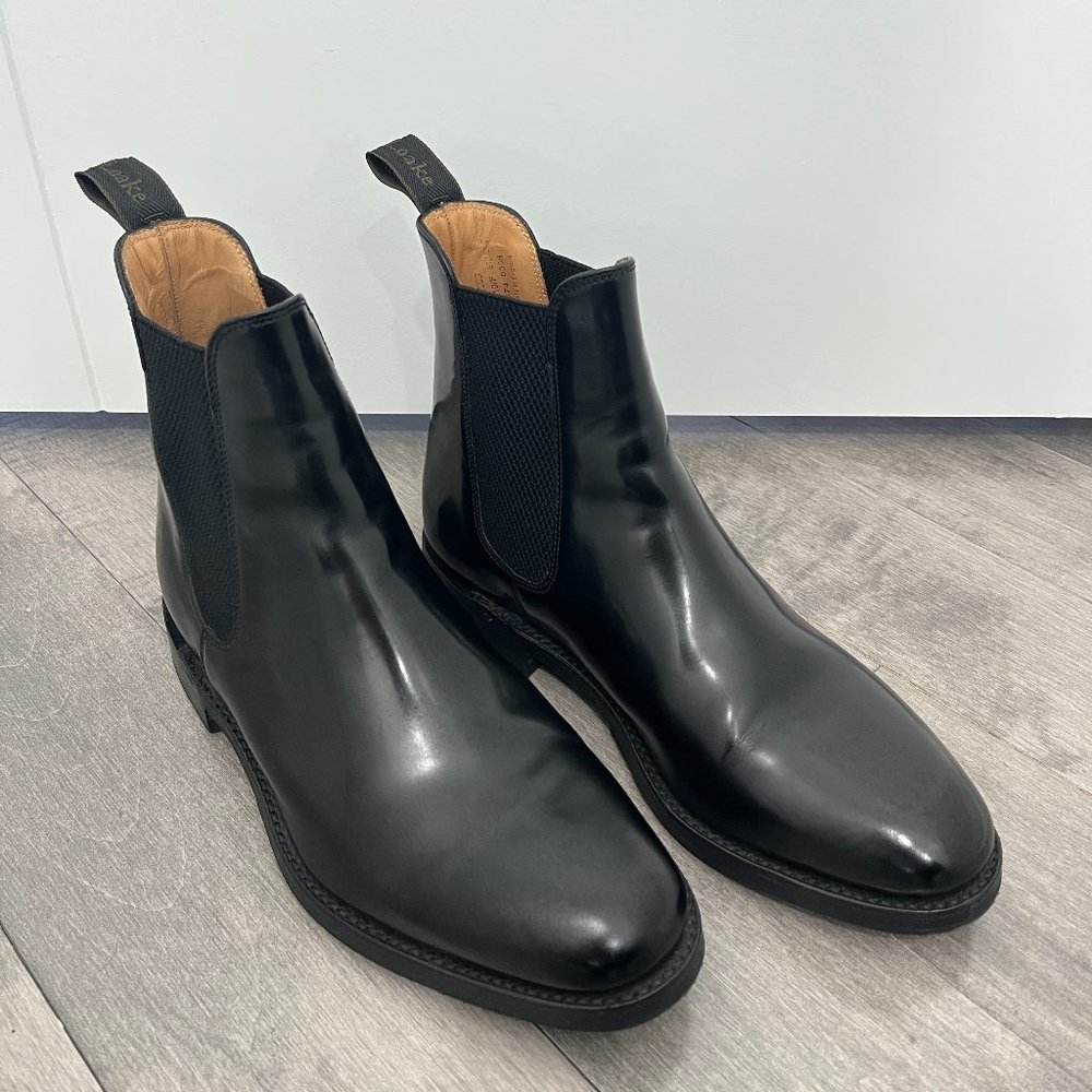 Loake 290 Chelsea Boot (Black , Size 7)